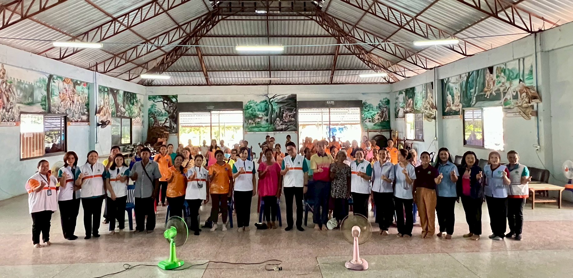 ศูนย์สุขภาพจิตที่ 10 ร่วมกับ โรงพยาบาลพระศรีมหาโพธิ์  ลงพื้นที่ดูแลใจประชาชนในพื้นที่ อำเภอน้ำยืน จังหวัดอุบลราชธานี