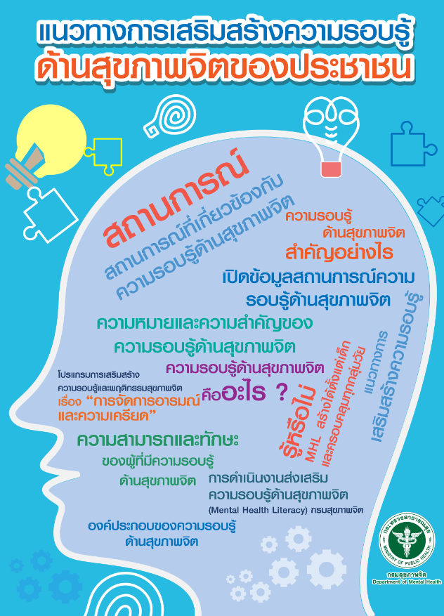 แนวทางการเสริมสร้างความรอบรู้ด้านสุขภาพจิตของประชาชน